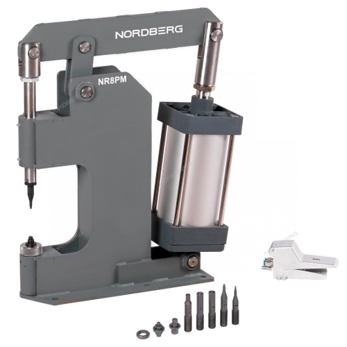 Пневматический станок для заклепки тормозных колодок, цилиндр 160, NR8PM