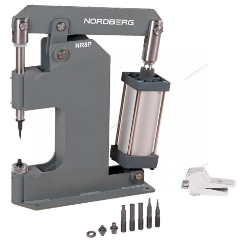 Пневматический станок для заклепки тормозных колодок, цилиндр 125, NR8P