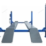 Подъемник четырехстоечный 5 т, c ручной траверсой 3 т N433, для сход-развала, электростопоры 4450J_EB(M)