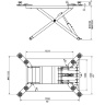 Подъемник ножничный мобильный KraftWell krw2.7l