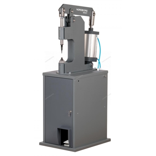 Пневматический станок для заклепки тормозных колодок, цилиндр 125, с тумбой NR8T