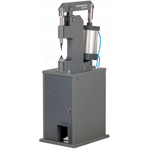 Пневматический станок для заклепки тормозных колодок, цилиндр 160, с тумбой NR8TM