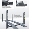 Подъемник четырехстоечный Nordberg 4450_MG