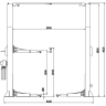 Подъемник KraftWell VERSA 2C 380В