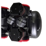 Компрессор поршневой безмасляный KraftWell krw-ac1000-120l