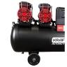 Компрессор поршневой безмасляный KraftWell krw-ac1000-120l