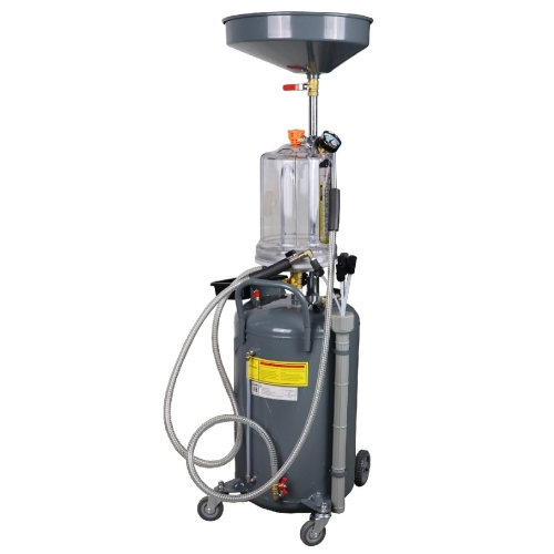 Установка для слива и откачки масла с мерной емкостью KraftWell krw1839.80L