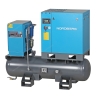 Компрессор винтовой, 7,5 кВт, 10 бар, 900 л/мин, ресивер 260 л, осушитель NCC10RD