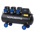 Компрессор безмасляный 380 В, ресивер 160 л, 750 л/мин NCEO160/750