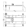 Подъемник четырехстоечный для сход-развала QUATTRO 4W4.3