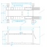 Подъемник четырехстоечный с пневмогидравлической траверсой для сход-развала 380В 4455JAB