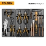 Набор инструментов 157 предметов, "BOXER", в черной тележке TOLSEN TT85415P