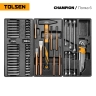 Набор инструментов 239 предметов, "CHAMPION", в черной тележке TOLSEN TT85416