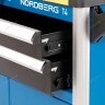 Тележка инструментальная, 2 выдвижных ящика, 2 полки с дверцами Nordberg T4