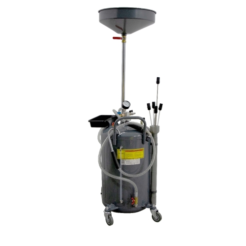 Установка для слива и откачки масла мобильная KraftWell krw1832.80L