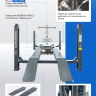 Подъемник четырехстоечный 5 т, c ручной траверсой 3 т N433, для сход-развала, механическое снятие 4450_MG(M)