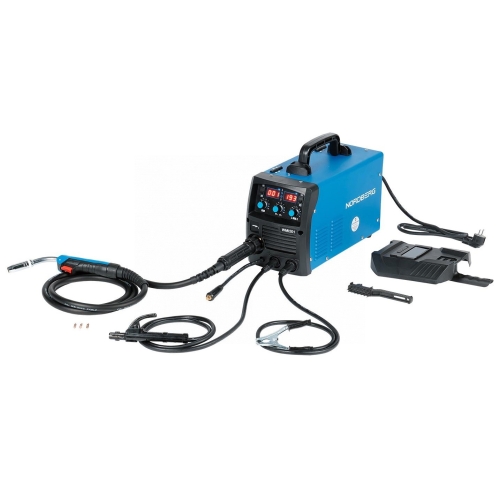 Аппарат сварочный инверторный MIG-MAG + MMA, 220 В WMI201