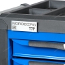 Тележка инструментальная, 7 выдвижных ящиков, синяя Nordberg T7P(B)